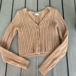 Hollister cropped sweater